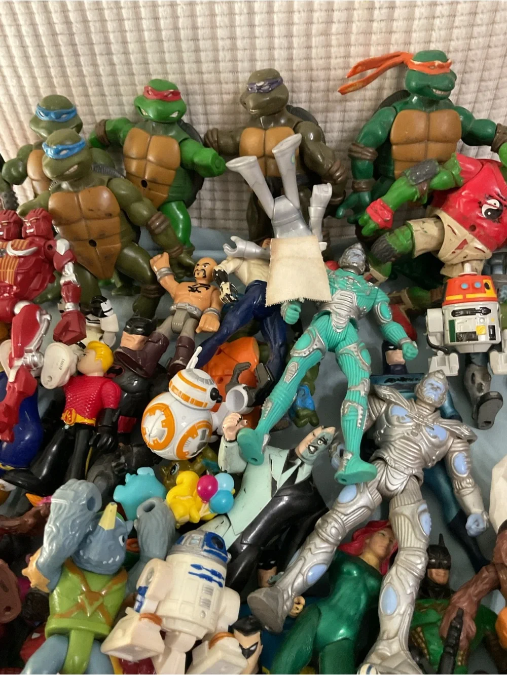 Teenage Mutant Ninja Turtles Assorted Action Figure Lot plus many other s